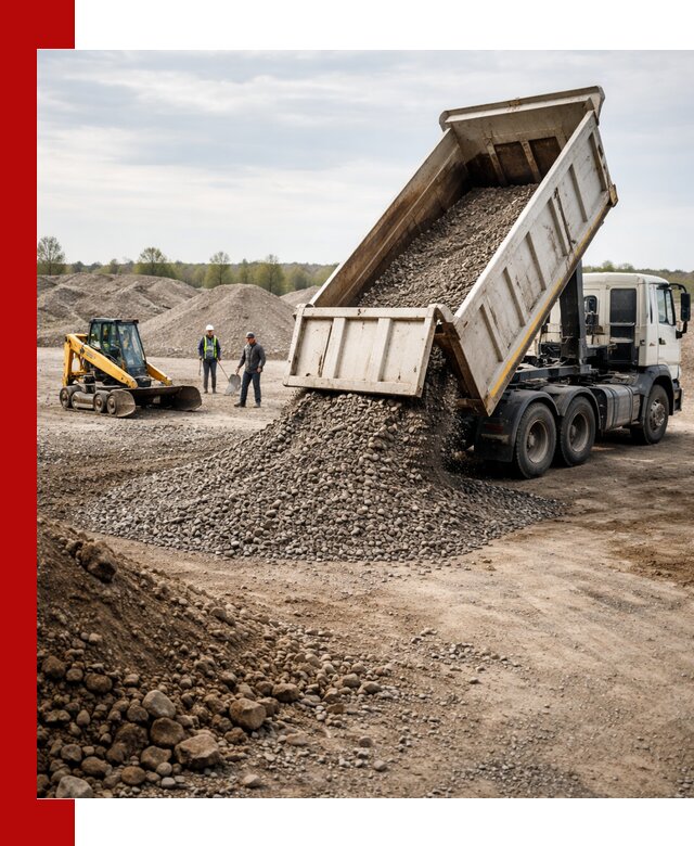 Доставка самосвалом 25 м³ в Нурлате быстро и надежно