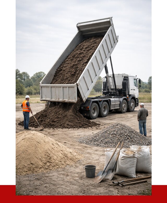 Доставка самосвалом 30 кубов в Нурлате от 8863 р. | ПРОНЕРУДНрт