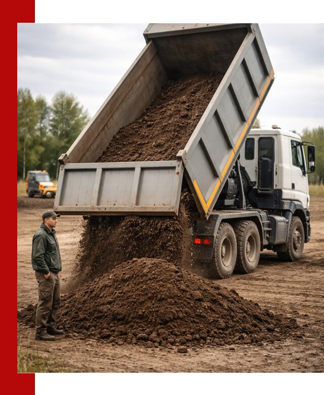 Аренда самосвала с водителем в Нурлате для сыпучих грузов и навоза