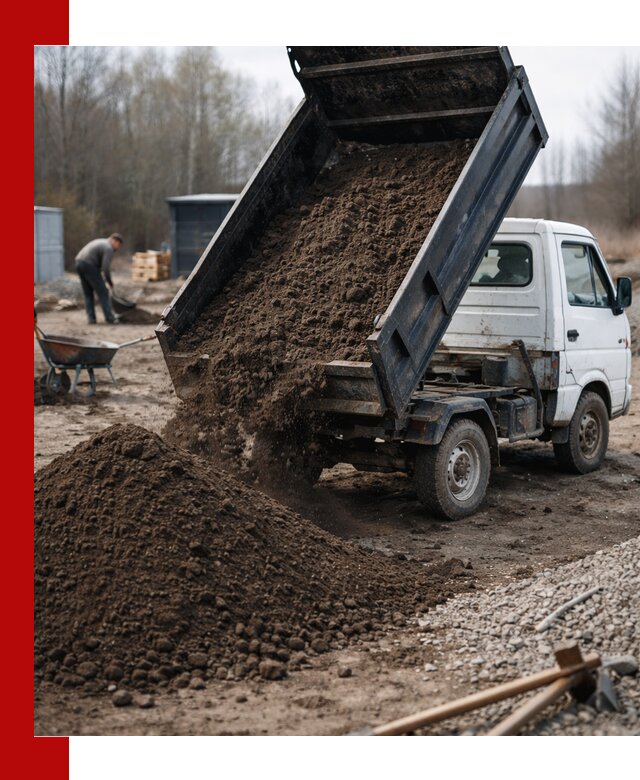 Аренда минисамосвала в Нурлате для доставки сыпучих материалов