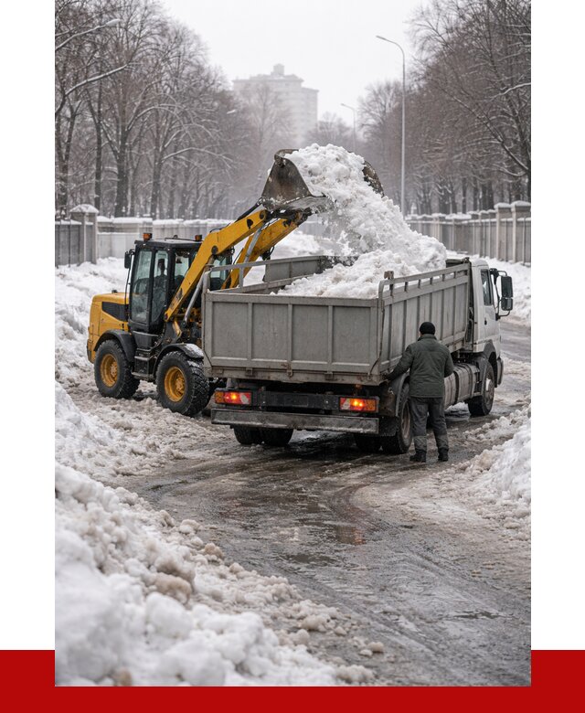 Вывоз снега с погрузкой в Нурлате от 3649 р. ПРОНЕРУДНрт