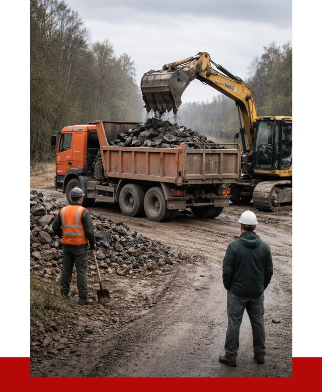 Вывоз асфальта в Нурлате от 4692 р. самосвалом ПРОНЕРУДНрт