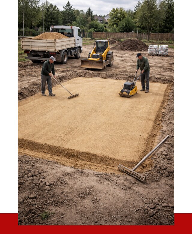 Устройство песчаной подушки в Нурлате от 4692 р. ПРОНЕРУДНрт