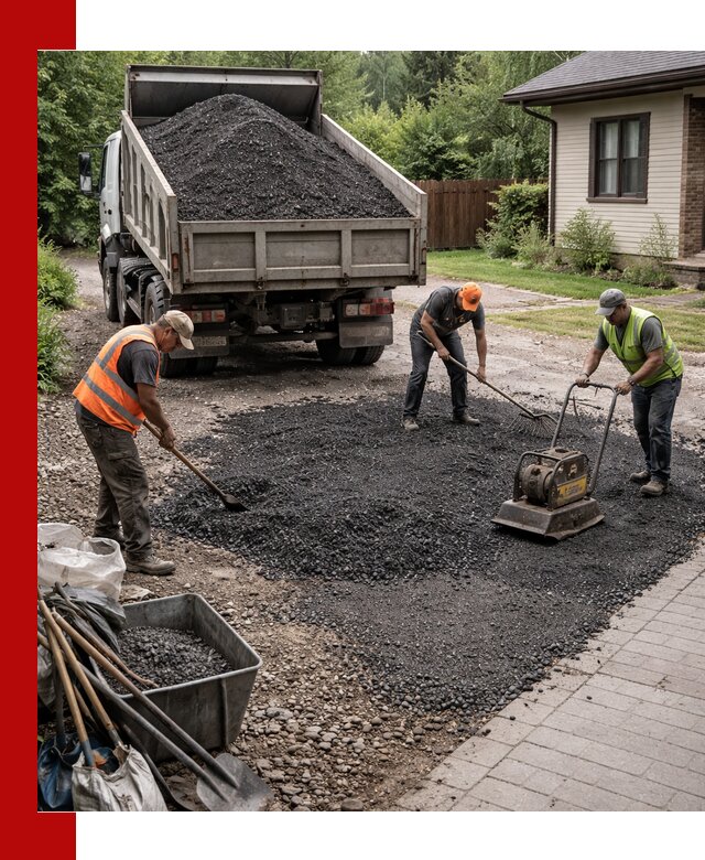 Асфальтовая крошка для двора с доставкой в Нурлате